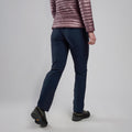 Eclipse Blue Montane Women's Terra Stretch Trousers Model Back