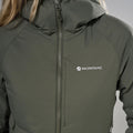 Moss Montane Women's Sirocco XT Hooded Insulated Jacket Model 6 FSXTHMOS
