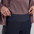 Eclipse Blue Montane Women's Tucana Pants Model 4