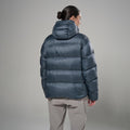 Dark Sky Montane Women's Thaw Hooded Down Jacket Model Back FTHAHDAS