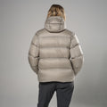 Ridge Montane Women's Thaw Hooded Down Jacket Model Back FTHAHRID