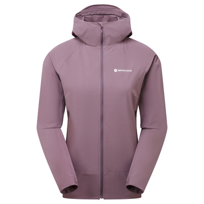 Moonscape Montane Women's Tenacity Nano Hooded Softshell Jacket Front