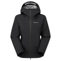 Black Montane Women's Torren Waterproof Jacket Front