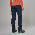 Eclipse Blue Montane Women's Tenacity XT Softshell Pants Model Back FTXPRECL