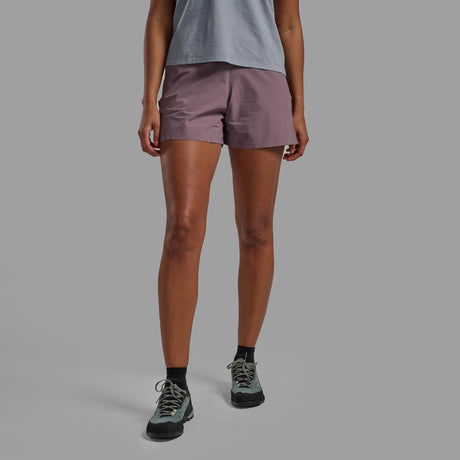 Moonscape Montane Women's Volantis 4" Shorts Front FVO4SMOO