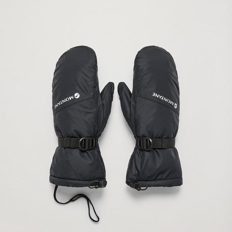 Black Montane Extreme Insulated Mittens Front