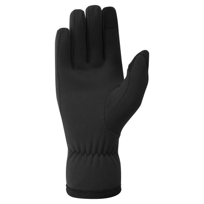 Black Montane Fury Fleece Gloves Front