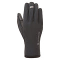 Black Montane Women's Windjammer Lite Windproof Gloves Model Front