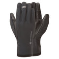 Black Montane Women's Windjammer Lite Windproof Gloves Front