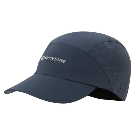 Eclipse Blue Montane Jetstream Cap Front HJETCECL