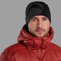 Black Montane Jango Roundel Beanie Model Front