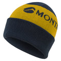 Eclipse Blue Montane Logo Cuffed Beanie Front