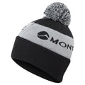 Black Montane Logo Cuffed Beanie Hat Front