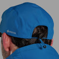 Neptune Blue Montane Phase Lite Waterproof Cap Model Back