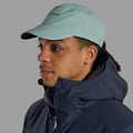 Sea Mist Montane Phase Lite Waterproof Cap Model Front
