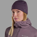 Mulberry Montane Protium Beanie Hat Model Front