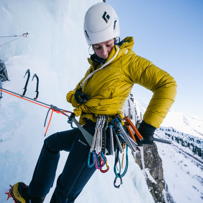 Ginkgo Gold Montane Women's Kamen XT Hooded Down Jacket Front