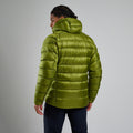 Alder Green Montane Men's Anti-Freeze XT Hooded Down Jacket Model 3