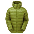 Alder Green Montane Men's Anti-Freeze XT Hooded Down Jacket Front