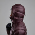 Dark Garnet Montane Men's Anti-Freeze XT Hooded Down Jacket Model 3