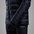 Eclipse Blue Montane Men's Anti-Freeze XT Hooded Down Jacket Model 6