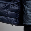 Eclipse Blue Montane Men's Anti-Freeze XT Hooded Down Jacket Model 7