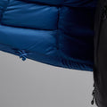 Neptune Blue Montane Men's Anti-Freeze XT Hooded Down Jacket Model 6