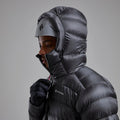 Slate Montane Men's Anti-Freeze XT Hooded Down Jacket Model 3