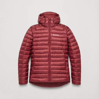 Dark Maple Montane Men's Anti-Freeze Hooded Down Jacket Front MAFZHDAM