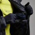 Black Montane Men's Alpine 850 Hooded Down Jacket Model 6