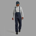 Eclipse Blue Montane Men's Alta Waterproof Pants Model Front