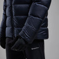 Eclipse Blue Montane Men's Anti-Freeze XPD Hooded Down Jacket Model 4