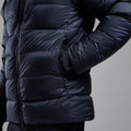 Eclipse Blue Montane Men's Anti-Freeze XPD Hooded Down Jacket Model 6