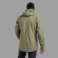 Caper Montane Men's Cetus Waterproof Jacket Model Back