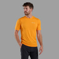 Nagami Orange Montane Men's Dart Lite T-Shirt Model Front