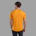 Nagami Orange Montane Men's Dart Lite T-Shirt Model Back