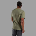 Caper Montane Men's Dual Mountain T-Shirt Model Back