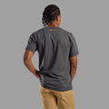 Midnight Grey Montane Men's Dual Mountain T-Shirt Model Back