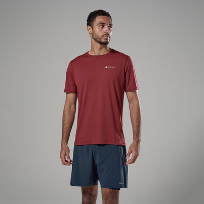 Dark Maple Montane Men's Dart Nano T-Shirt Front MDNTSDAM