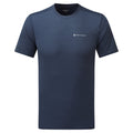 Eclipse Blue Montane Men's Dart Nano T-Shirt Front