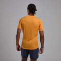 Nagami Orange Montane Men's Dart Nano T-Shirt Model Back