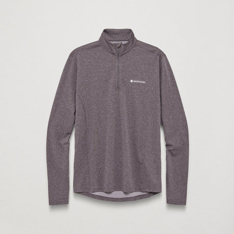 Dusk Montane Men's Dart Zip Neck T-Shirt Front MDRZIDUS