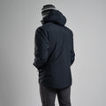 Black Montane Men's Duality Lite Insulated Waterproof Jacket Model Back