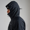 Black Montane Men's Duality Lite Insulated Waterproof Jacket Model 4
