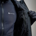 Black Montane Men's Duality Lite Insulated Waterproof Jacket Model 5