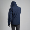 Eclipse Blue Montane Men's Duality Lite Insulated Waterproof Jacket Model Back