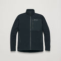 Black Montane Men's Dura Fleece Jacket Front MDURJBLA