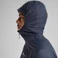 Eclipse Blue Montane Men's Featherlite Hooded Windproof Jacket Model 4