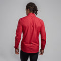 Acer Red Montane Men's Featherlite Windproof Jacket Model Back