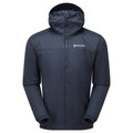 Eclipse Blue Montane Men's Fortes Lite Hooded Insulated Jacket Front